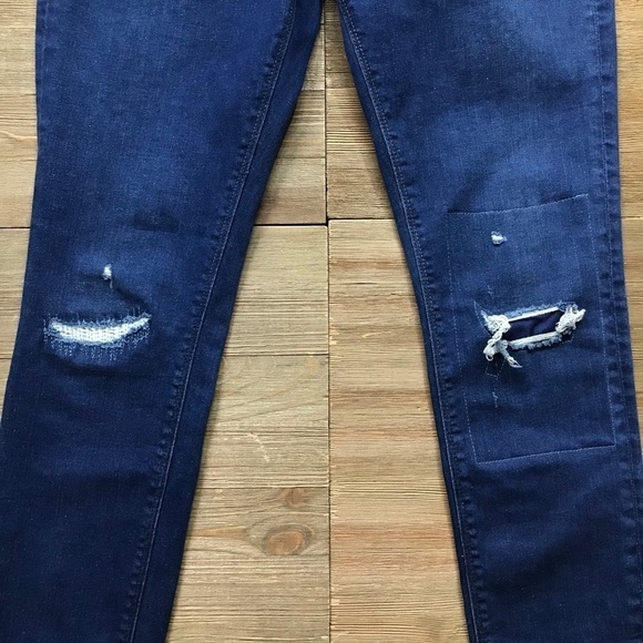 Lucky Brand Lolita Robinson Side-Slit Skinny Jeans - Picture 6 of 10